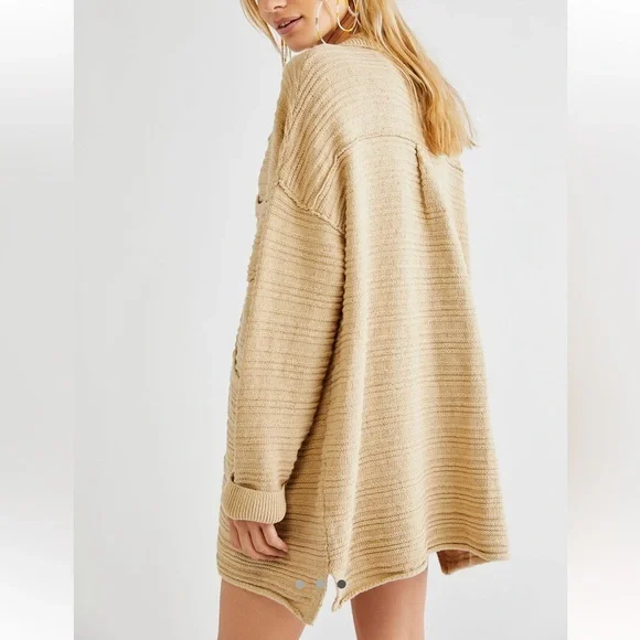 Free People Day Dreaming Button Up Cardigan - Picture 3 of 6